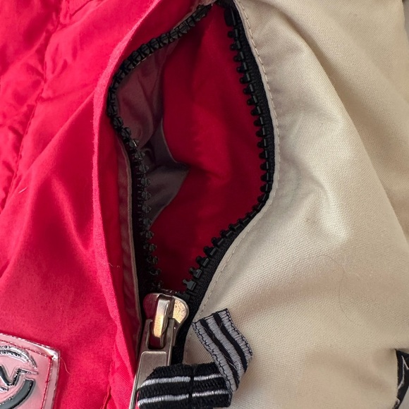 VTG 90’s Weather Tamer Snow Ski Coat Red  Cream Black Toddler Kids Size 3T EUC - Picture 9 of 11